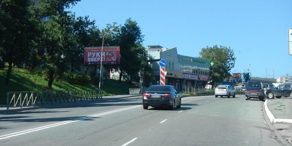 Фотография рекламного носителя, тип: Билборд 3x6, адрес: Луговая ул., д.85, Владивосток, Приморский край, Россия. Сторона Б №747999