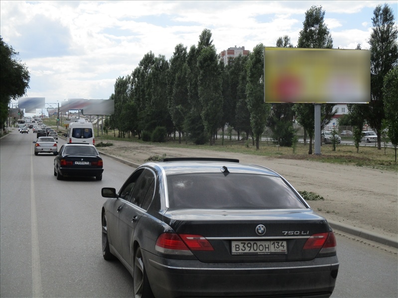 Фотография рекламного носителя, тип: Билборд 3x6, адрес: Землячки ул., д.50, напротив, Волгоград, Волгоградская область, Россия. Сторона А №564812