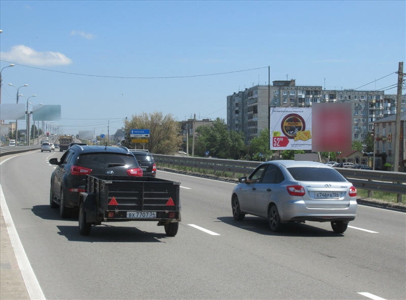 Фотография рекламного носителя, тип: Билборд 3x6, адрес: 3-я Продольная магистраль, д.69, Волгоград, Волгоградская область, Россия. Сторона А №596102