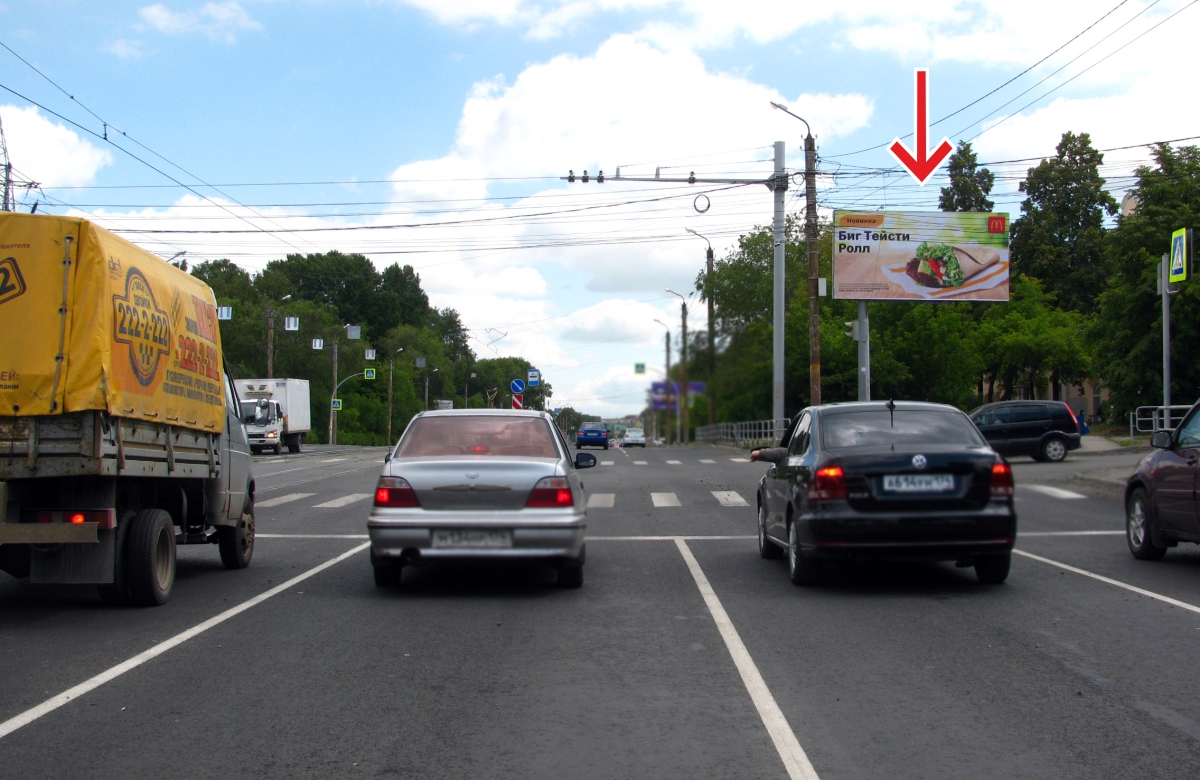 Фотография рекламного носителя, тип: Билборд 3x6, адрес: 1-й Пятилетки ул. Х Артиллерийская ул., Челябинск, Челябинская область, Россия. Сторона A1-A10 №553148