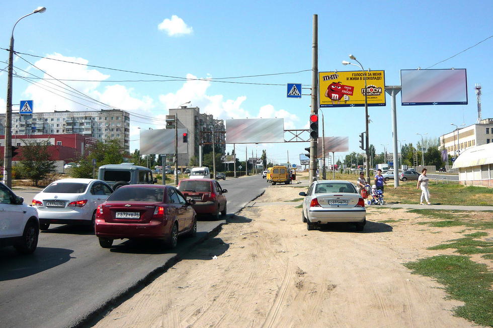Фотография рекламного носителя, тип: Билборд 3x6, адрес: Землячки ул. Х 30 Лет Победы б-р., Волгоград, Волгоградская область, Россия. Сторона А4 №337864