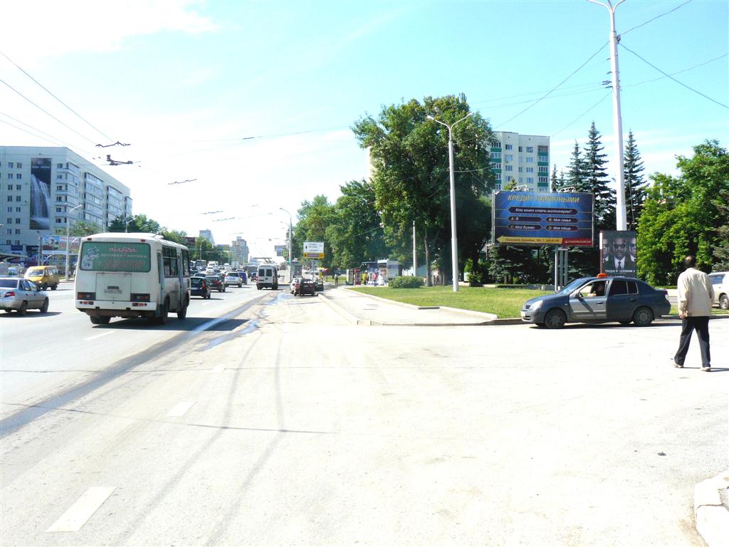 Фотография рекламного носителя, тип: Билборд 3x6, адрес: Октября пр-т., д.137, Городской Дворец Культуры, поз.2, Уфа, Республика Башкортостан, Россия. Сторона А №748251