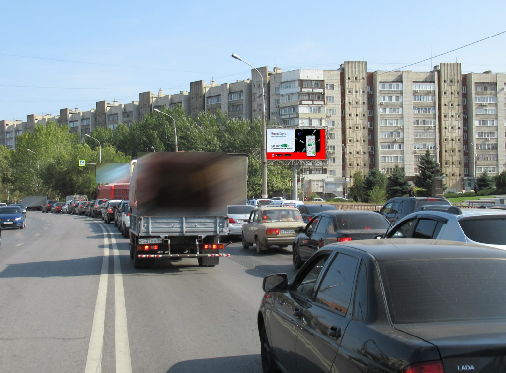Фотография рекламного носителя, тип: Билборд 3x6, адрес: Героев Сталинграда пр-т. Х Энгельса б-р., Волгоград, Волгоградская область, Россия. Сторона А12 №565796