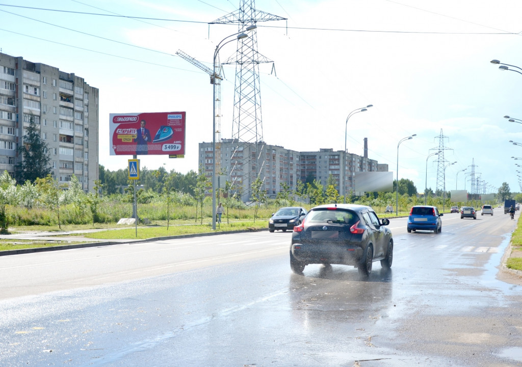 Фотография рекламного носителя, тип: Билборд 3x6, адрес: Суркова ул., поворот к гипермаркету Магнит, Рыбинск, Ярославская область, Россия. Сторона Б №538145