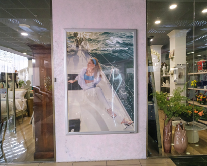 Фотография рекламного носителя, тип: Лайтбокс, адрес: Торговый центр «Сити центр», Индустриальная ул., д.2, Краснодар, Краснодарский край, Россия. Сторона/вариант №1323709