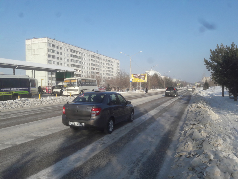 Фотография рекламного носителя, тип: Билборд 3x6, адрес: Сосновоборск г., Ленинского комсомола ул., д.18, Красноярск, Красноярский край, Россия. Сторона Б №960887