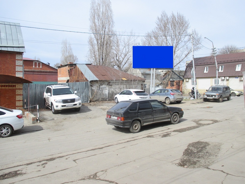 Фотография рекламного носителя, тип: Билборд 3x6, адрес: Большая Горная ул. Х Комсомольская ул., поз.1, Саратов, Саратовская область, Россия. Сторона Б №1047578