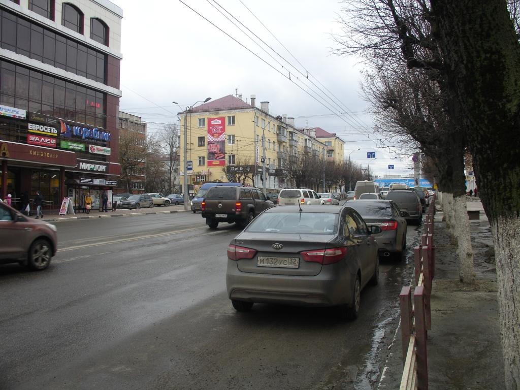 Фотография рекламного носителя, тип: Брандмауэр, адрес: Ленина пр-т., д.6, Брянск, Брянская область, Россия. Сторона В №854453