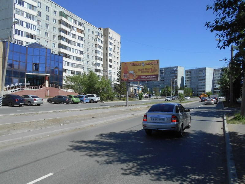 Фотография рекламного носителя, тип: Билборд 3x6, адрес: Магистральная ул., д.2, Омск, Омская область, Россия. Сторона А2 №1009911