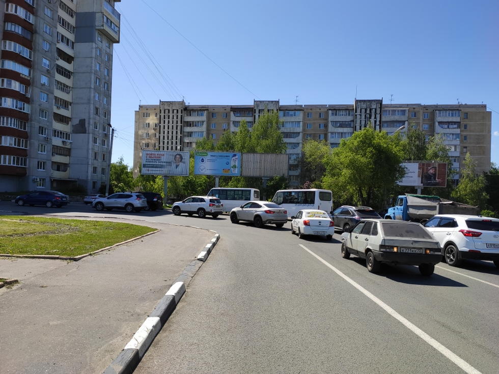 Фотография рекламного носителя, тип: Билборд 3x6, адрес: Нариманова пр-т., памятник Нариманову, Ульяновск, Ульяновская область, Россия. Сторона A №1005293