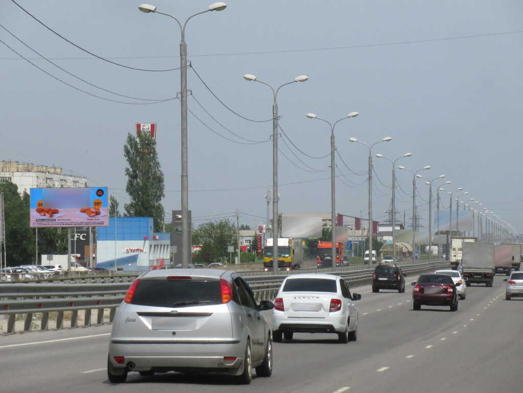 Фотография рекламного носителя, тип: Билборд 3x6, адрес: 3-я Продольная магистраль, д.25, Волгоград, Волгоградская область, Россия. Сторона Б №1000706