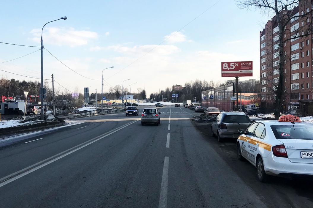 Фотография рекламного носителя, тип: Билборд 3x6, адрес: Старое Ярославское ш., 7 020м после Ярославского ш., Пушкино, Московская область, Россия. Сторона А №467581