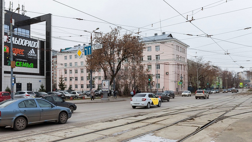 Фотография рекламного носителя, тип: Ситиформат 1.8x1.2, адрес: Куйбышева ул., д.85а, Пермь, Пермский край, Россия. Сторона B №835606