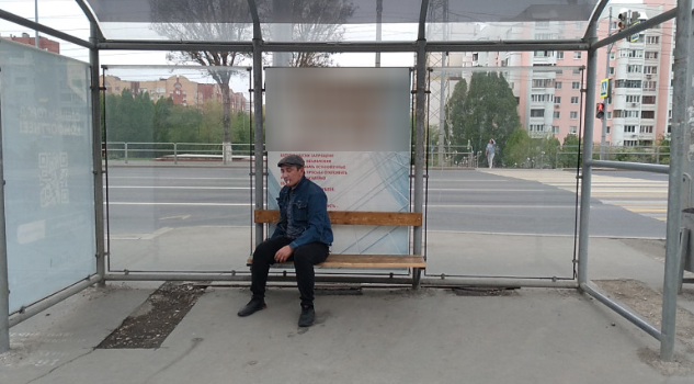 Фотография рекламного носителя, тип: Остановка 1.8x1.2, адрес: Ново-Садовая ул., ТЦ Пирамида, Самара, Самарская область, Россия. Сторона A2 №828761