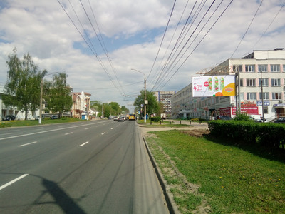 Фотография рекламного носителя, тип: Билборд 3x6, адрес: Б.Нижегородская ул., д.106, Владимир, Владимирская область, Россия. Сторона А1 №839961