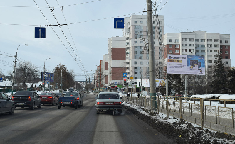 Фотография рекламного носителя, тип: Билборд 3x6, адрес: Пушкина ул. Х Кулакова ул., Пенза, Пензенская область, Россия. Сторона А №755404