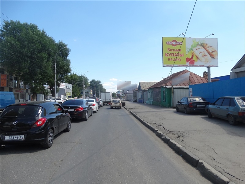 Фотография рекламного носителя, тип: Билборд 3x6, адрес: Соколовая ул., д.313, Саратов, Саратовская область, Россия. Сторона А №819247