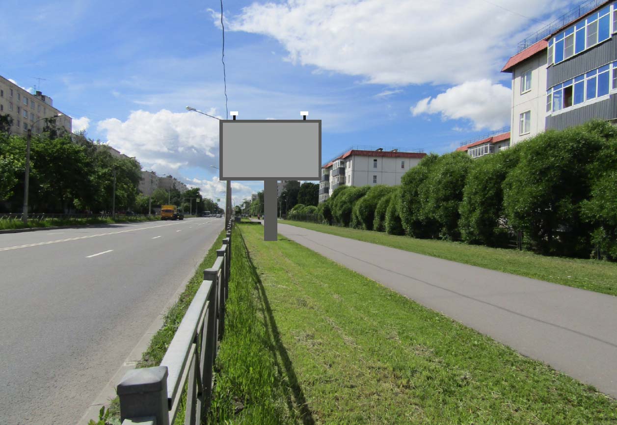 Фотография рекламного носителя, тип: Билборд 3x6, адрес: Колпино г., Пролетарская ул., д.21, Санкт-Петербург, Россия. Сторона А №770527