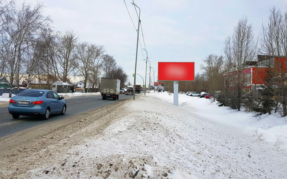 Фотография рекламного носителя, тип: Билборд 3x6, адрес: Магистральная ул., д.10б, Тюмень, Тюменская область, Россия. Сторона А №1023722