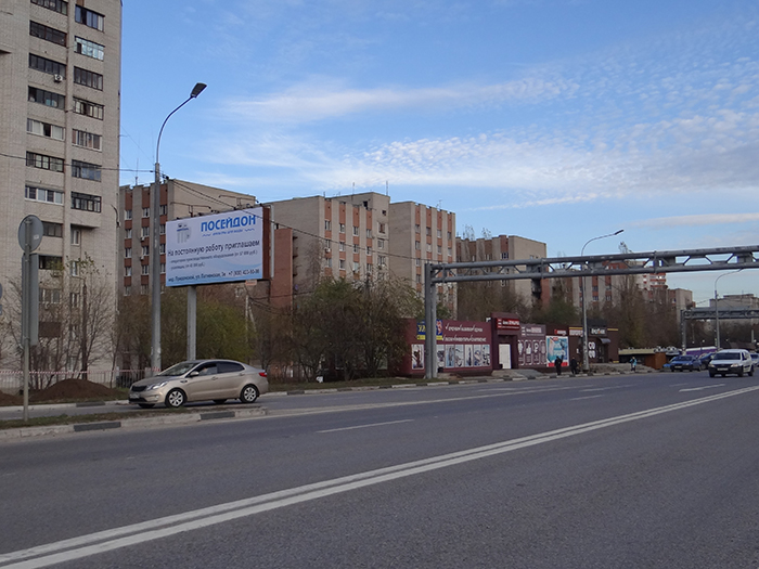 Фотография рекламного носителя, тип: Билборд 3x6, адрес: 9 января ул., д.231а, Воронеж, Воронежская область, Россия. Сторона B №1075174