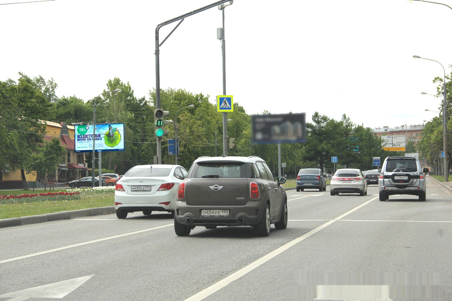 Фотография рекламного носителя, тип: Билборд 3x6, адрес: 60-летия Октября пр-т., д.21, Москва, Россия. Сторона Б №323879