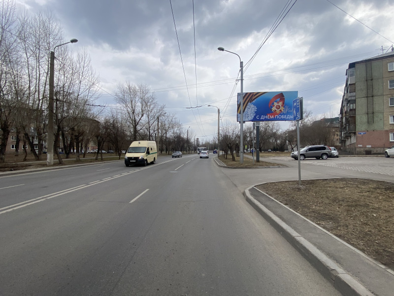 Фотография рекламного носителя, тип: Билборд 3x6, адрес: Тельмана ул., д.20, Красноярск, Красноярский край, Россия. Сторона А №848149