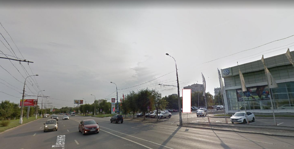 Фотография рекламного носителя, тип: Панель-кронштейн, адрес: Ленина пр-т., поз.8, Волгоград, Волгоградская область, Россия. Сторона А №1097308