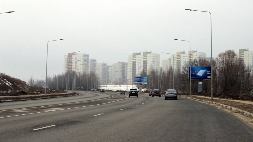 Фотография рекламного носителя, тип: Билборд 3x6, адрес: Ванеева ул. Х объездная дорога на Гагарина пр-т., поз.14, Нижний Новгород, Нижегородская область, Россия. Сторона А №761004