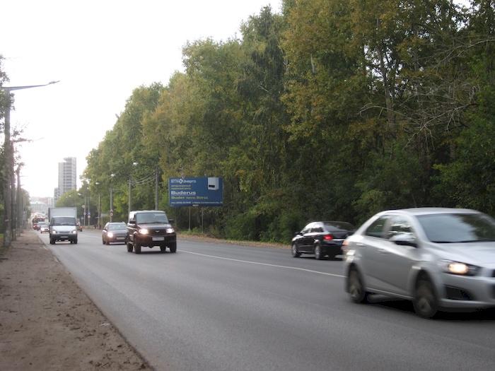 Фотография рекламного носителя, тип: Билборд 3x6, адрес: Дамба Макарье, поворот на МР Красный Химик, Киров, Кировская область, Россия. Сторона A1-A3 №626414