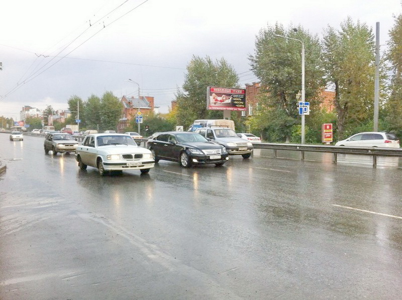 Фотография рекламного носителя, тип: Билборд 3x6, адрес: Пушкина ул., д.63а, Томск, Томская область, Россия. Сторона А №472263