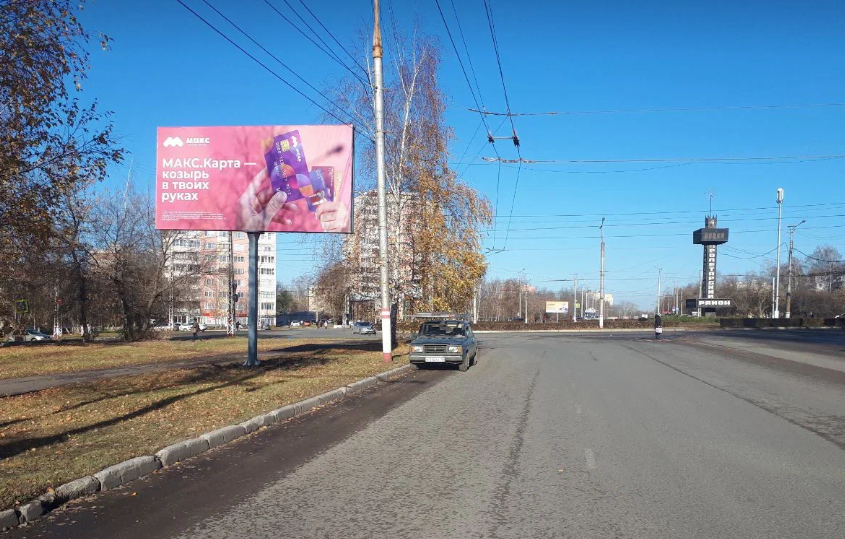 Фотография рекламного носителя, тип: Билборд 3x6, адрес: Коваленко ул. Х 60 лет Октября пр-т., Саранск, Республика Мордовия, Россия. Сторона Б №1324637