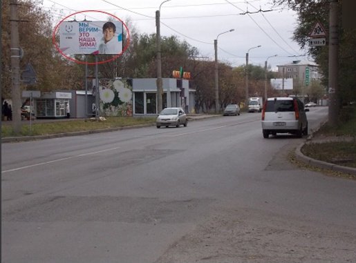 Фотография рекламного носителя, тип: Билборд 3x6, адрес: Тельмана ул., д.25, поз.1, Красноярск, Красноярский край, Россия. Сторона Б №593153