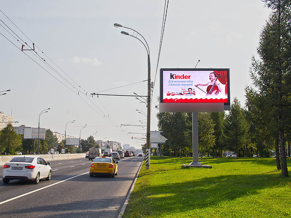 Фотография рекламного носителя, тип: Билборд 3x6, адрес: Алтуфьевское ш., д.33с1, Москва, Россия. Сторона Аh1-Аh4 №956758