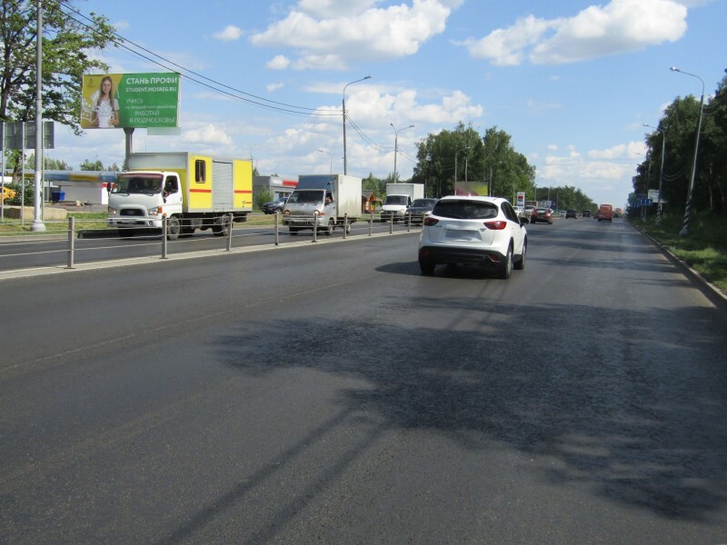 Фотография рекламного носителя, тип: Билборд 3x6, адрес: Пятницкое ш., 55 470м, слева, Красногорск, Московская область, Россия. Сторона Б №774125