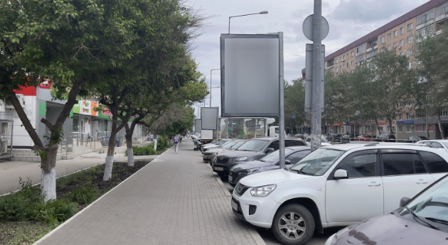 Фотография рекламного носителя, тип: Панель-кронштейн, адрес: Ново-Садовая ул., д.24 Х Челюскинцев ул., поз.5, Самара, Самарская область, Россия. Сторона В №1080495