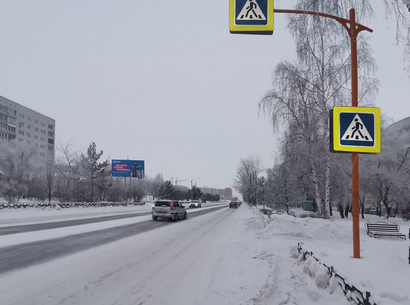 Фотография рекламного носителя, тип: Билборд 3x6, адрес: Сосновоборск г., Ленинского комсомола ул., д.13, Красноярск, Красноярский край, Россия. Сторона Б №960885