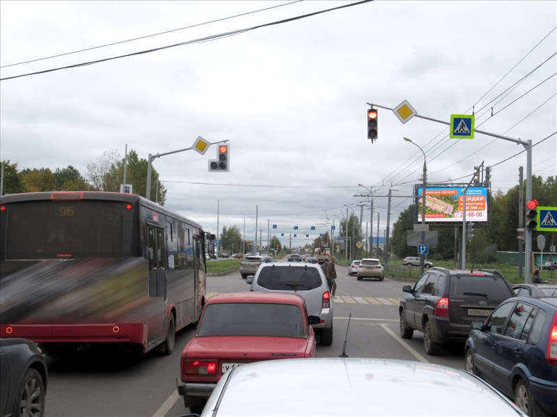 Фотография рекламного носителя, тип: Билборд 3x6, адрес: Ленинградский пр-т. Х Елены Колесовой ул., Ярославль, Ярославская область, Россия. Сторона А12 №638553
