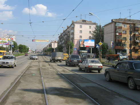 Фотография рекламного носителя, тип: Билборд 3x6, адрес: Победы ул., д.46 Х Карла Либкнехта ул., д.20, Нижний Тагил, Свердловская область, Россия. Сторона A №483757