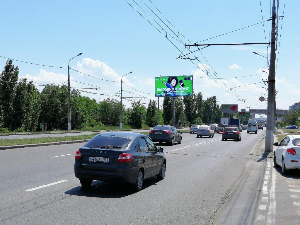 Фотография рекламного носителя, тип: Билборд 3x6, адрес: 64-ой Армии ул., поз.1, Волгоград, Волгоградская область, Россия. Сторона A2 №679370