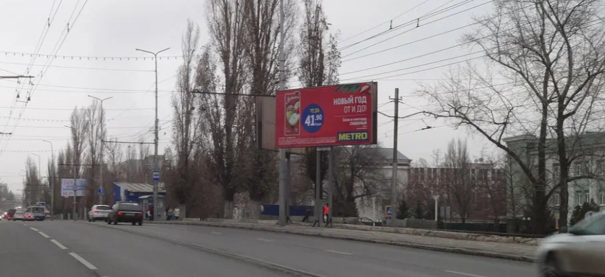 Фотография рекламного носителя, тип: Билборд 3x6, адрес: им. 50 лет Октября пр-т. Х Техническая ул., Саратов, Саратовская область, Россия. Сторона А №1078189