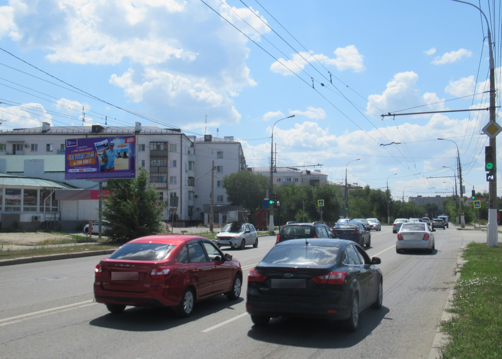 Фотография рекламного носителя, тип: Билборд 3x6, адрес: Еременко ул., д.142Д, Волгоград, Волгоградская область, Россия. Сторона Б №1051531