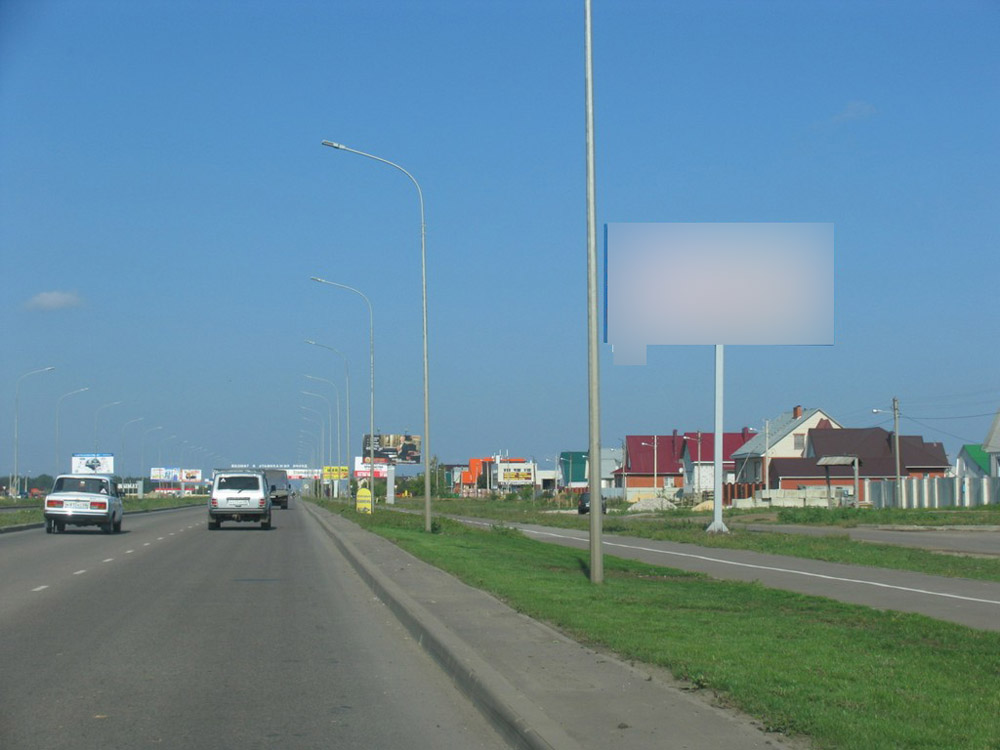 Фотография рекламного носителя, тип: Билборд 3x6, адрес: Тамбов-Лысые Горы-Каспий-Селезни-Сосновка а/д., 2 000м, Тамбов, Тамбовская область, Россия. Сторона A №438656