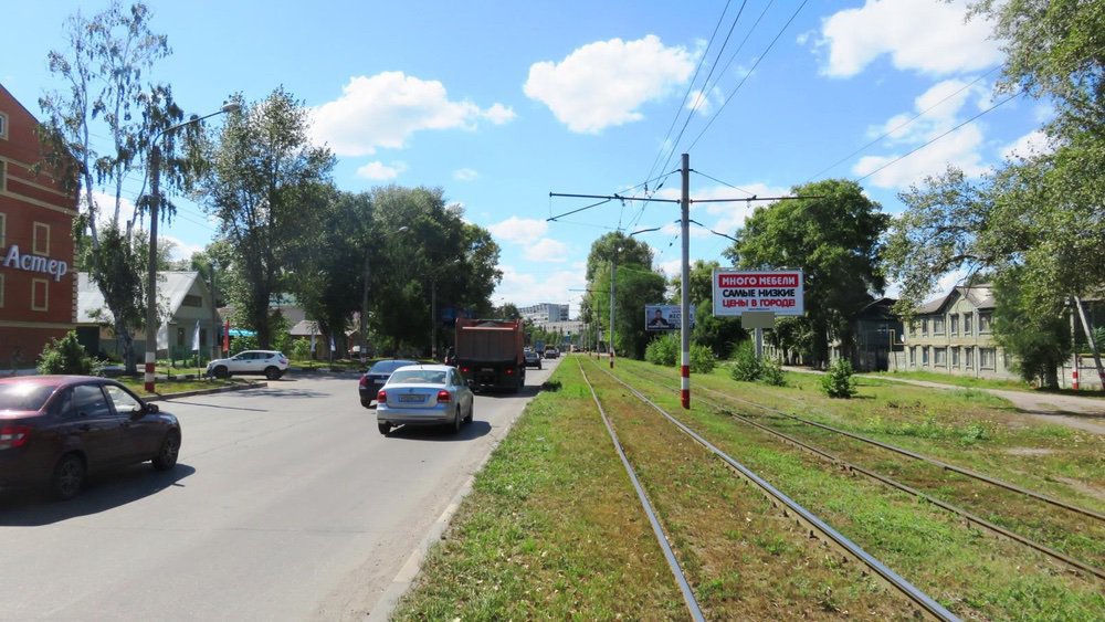 Фотография рекламного носителя, тип: Билборд 3x6, адрес: Локомотивная ул., ж-д вокзал, Ульяновск, Ульяновская область, Россия. Сторона A №690269