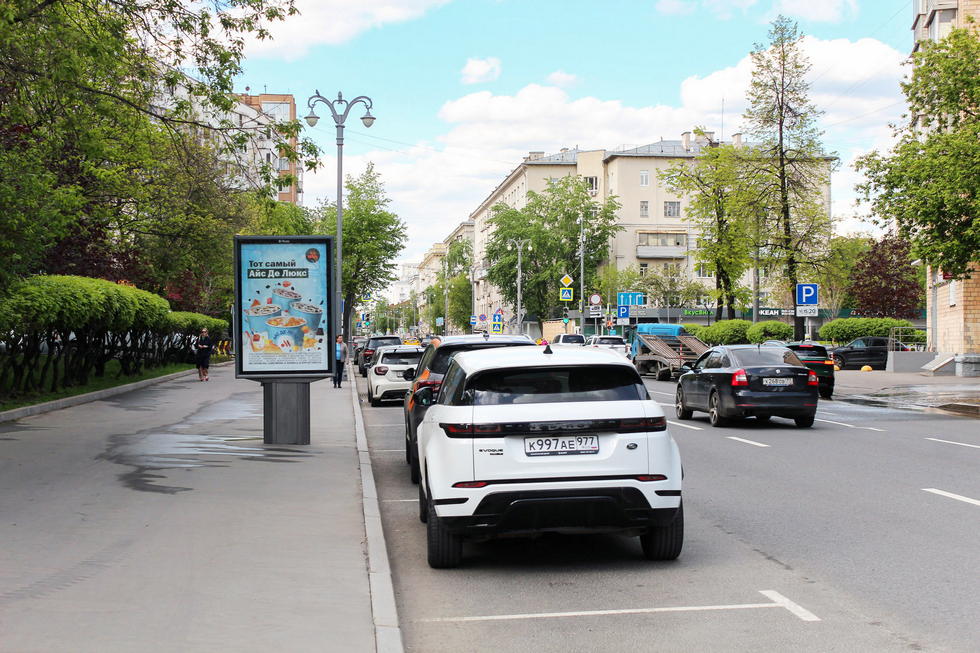 Фотография рекламного носителя, тип: Ситиформат 1.8x1.2, адрес: Мытная ул., д.62, Москва, Россия. Сторона А №557587