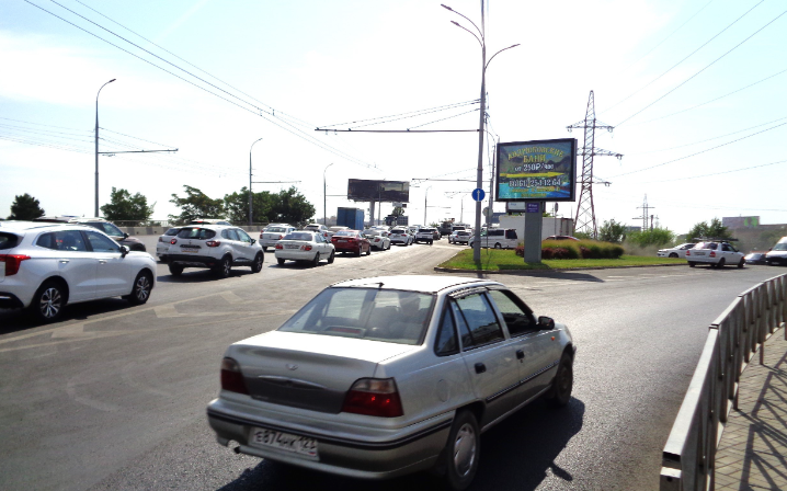 Фотография рекламного носителя, тип: Ситиборд 2.7x3.7, адрес: Северная ул. Х Филатова ул., д.6, Краснодар, Краснодарский край, Россия. Сторона А №459269