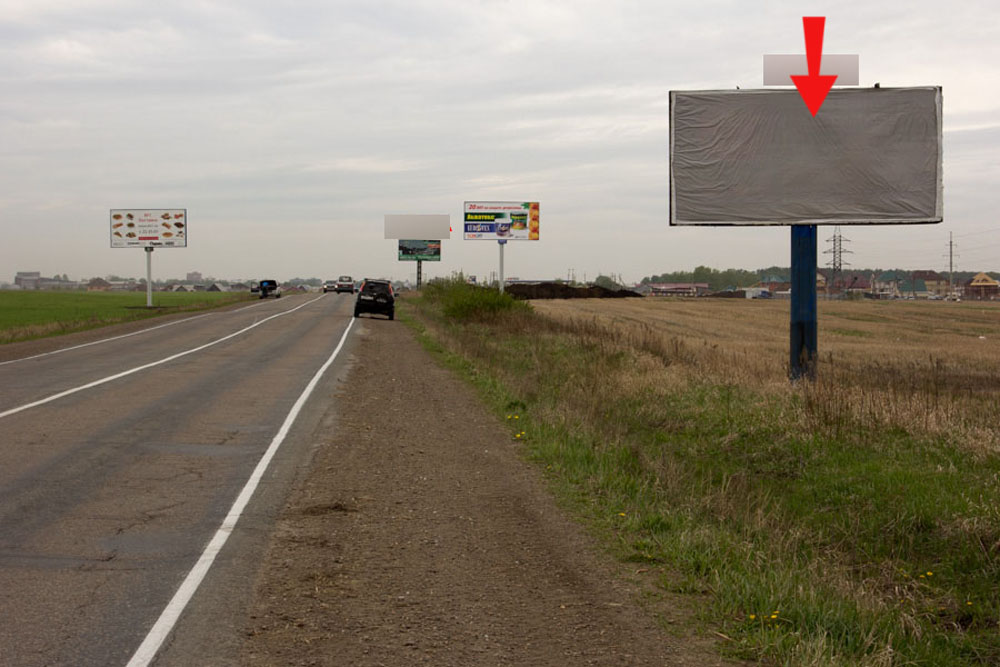 Фотография рекламного носителя, тип: Билборд 3x6, адрес: Иркутск-Большое Голоустное а/д., 1 550м, Иркутск, Иркутская область, Россия. Сторона А №476174