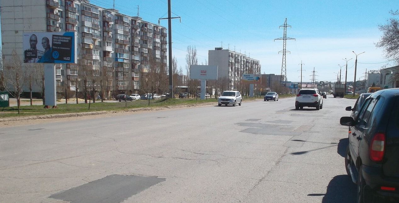 Фотография рекламного носителя, тип: Билборд 3x6, адрес: Базарова ул., д.148, поз.1, Камышин, Волгоградская область, Россия. Сторона B №954057