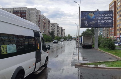 Фотография рекламного носителя, тип: Билборд 3x6, адрес: Газовиков ул., д.33, Тюмень, Тюменская область, Россия. Сторона А1-А3 №529592
