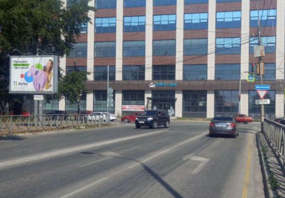 Фотография рекламного носителя, тип: Ситиборд 2.7x3.7, адрес: Малкова ул., д.14, Пермь, Пермский край, Россия. Сторона B2 №769828