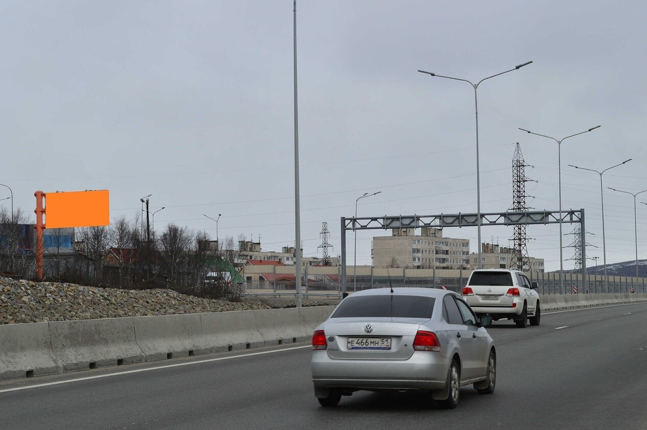 Фотография рекламного носителя, тип: Билборд 3x6, адрес: Санкт-Петербург - Мурманск а/д., деятый слева, Мурманск, Мурманская область, Россия. Сторона Б №839023